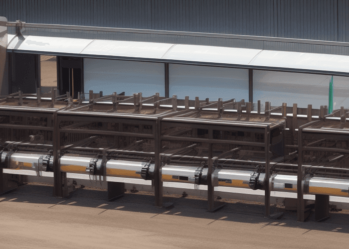 Scrap metal processing facility